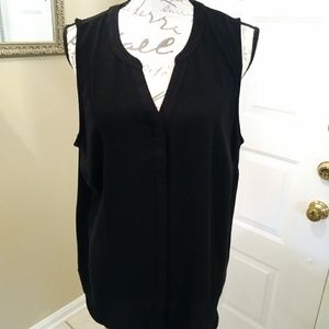 Apt. 9 Tops - BLACK SLEEVELESS TOP Apt. 9 Tops - BLACK SLEEVELESS TOP